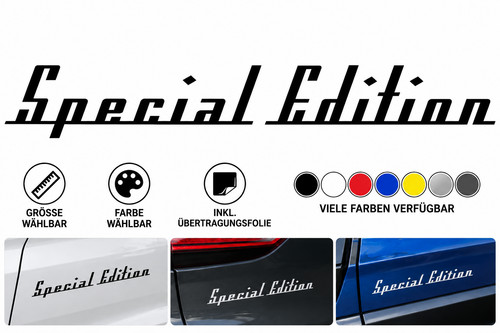 Adesivo edizione speciale