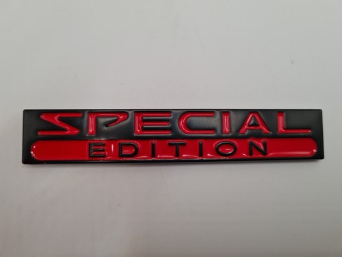 Special edition emblema - emblema, auto