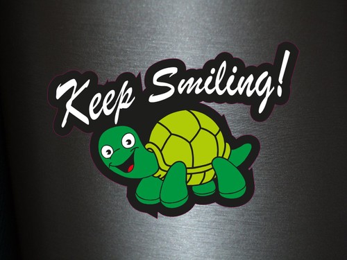 Adesivo keep smiling - 1,